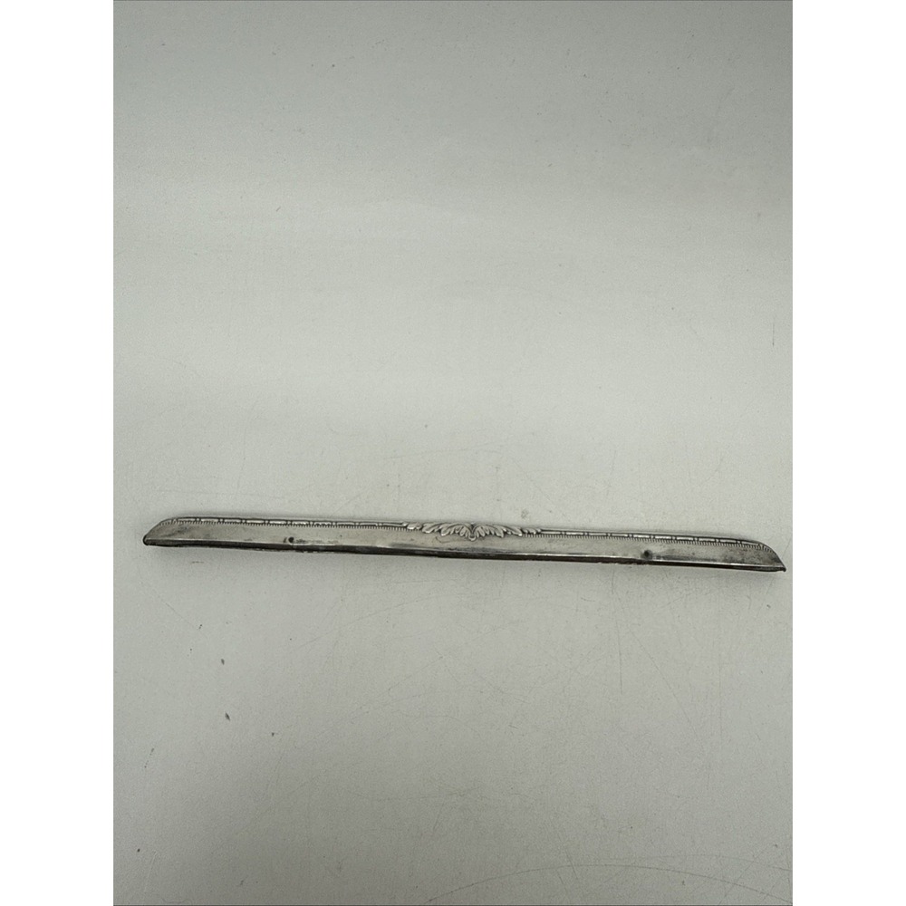Antique Sterling Silver International Comb Case